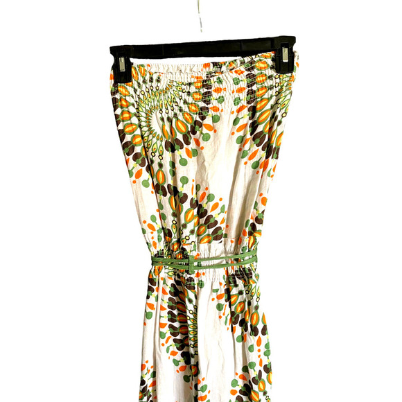 NWT LUXURY BOHO STRAPLESS LINEN JUMPSUIT SIZE XS - Picture 5 of 8